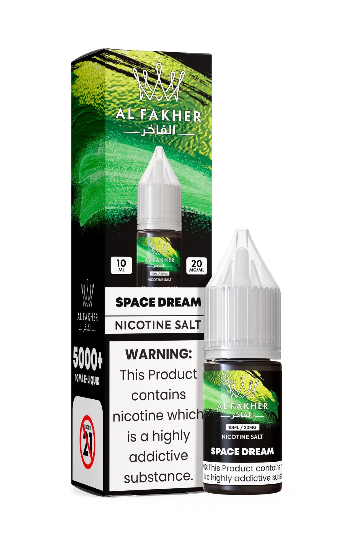 alfakhroil.com Space Dream 20MG Strengths 10ML 5000+ Nic Salt E-LIQUIDS by Al Fakher